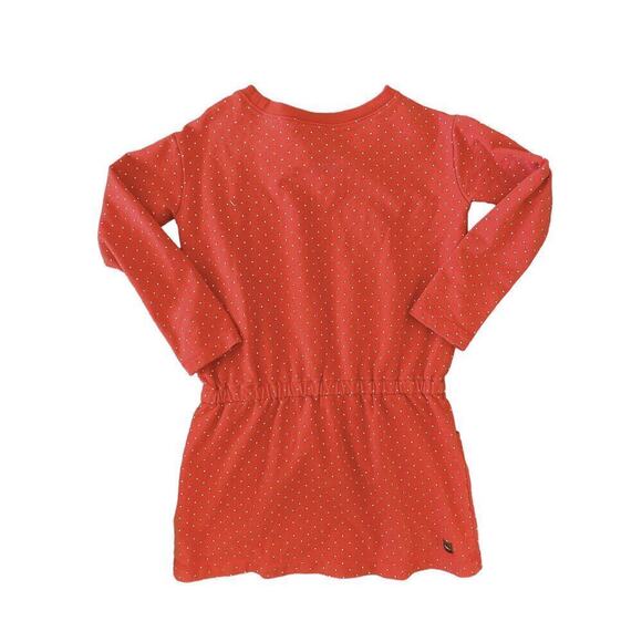 Tea Collection Red White Polka Dot Dress 7 - Picture 4 of 4